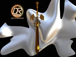 Game Props STL indir - Alastor-zwaard (DMC) - Dwel_R_3D_Props