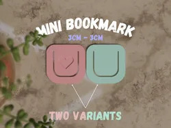 Mini Bookmark - Page Saver | Quick Print