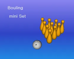 Mini Bowling Set