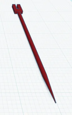 Mini Crossbow Arrow (Sharp)
