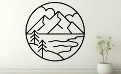 Mountain Lake Wall Art