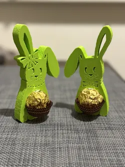 Mr. and Mrs. Bunny Ferrero/Raffaello Easter treat