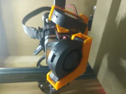 Neptune 3 Pro / Plus / Max 5015 Hotend Fan Mount Remix