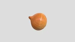 Onion Vegetable 3D Model AR VR PBR