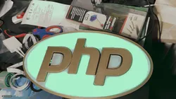 PHP logo lamp