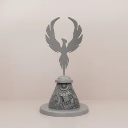 Sculptures & Artworks STL تنزيل - عنقاء السلام - OrcaStudio