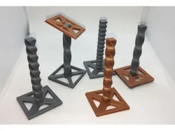 Spiraling  Square, Cube Twisting