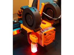 Thinker S dual blower hotend - Remix for Linear Rail