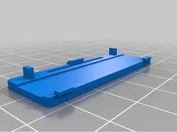 Wireless mouse battery door