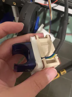 30mm to 40mm fan mount adapter for e3d hotend