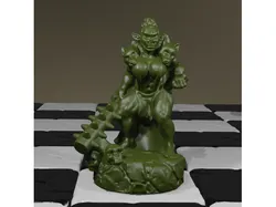 An orc queen