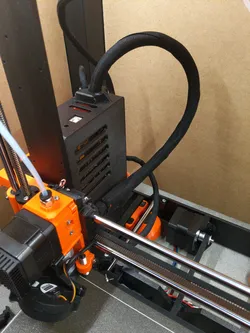 Big Einsy case with inserts and cable exiting verticaly