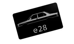 BMW E28 silhouette