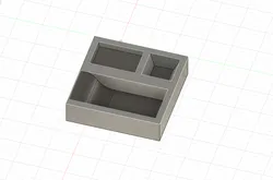 Box for holding screws, nuts, and other small items during work #0003