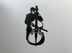 Doublebass Wall Art #1