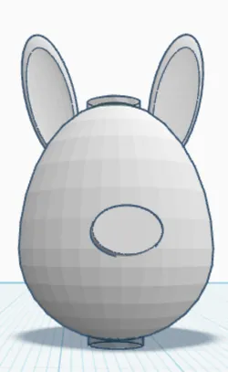 Easter Bunny Egg Bead