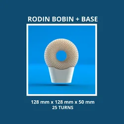 Electronics & RC (Remote Control) STL تنزيل - ملف RODIN BOBIN متوسط الحجم 128 × 128 × 50 مم 25 دورة - MECH3D PRINTING