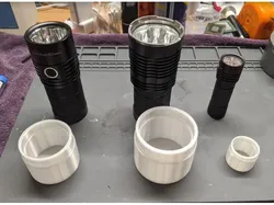 Flashlight diffuser