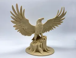 Great Eagle on Stump