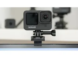 LG Monitor GoPro mount clip