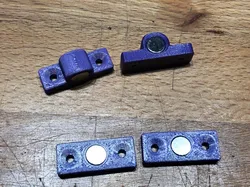 Magnetic Door Latch for 8mm x 3mm Magnets