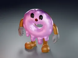 Other STL Download - Cute Donut  Fan Art Toyby ArtToyCollector