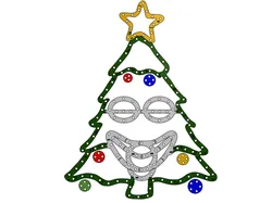 Singing Christmas Tree for RGB Pixels