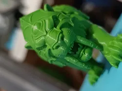 Tigre Dientes de Sable Acorazado Figura Fantástica - Modelo de impresión 3D gratuito