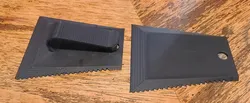 Visor Clip Ice Scraper with Keychain hole