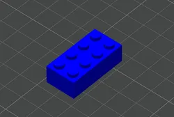 2x4 Lego Brick