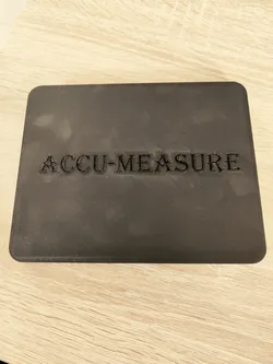 Accu-Measure body fat caliper case with lid