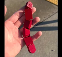 Articulated Wiggly Worm Fidget