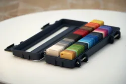 Bambu Filament Swatch Box with Printable Inserts