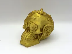 Cyberpunk Gear Skull 2