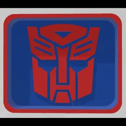 Digital Art STL Descărcare - TRANSFORMATOARE AUTOBOT LOGO-UL MONEDEI DE GUNOI TAVA STL FIȘIER | EASY 3D - Cornerstone3D