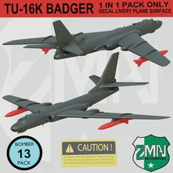 Drones & Aircraft STL indir - TU-16K DAS V2 - Z-MAN DEVELOPERS