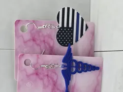 First Responder Earrings (Nurse and Police)
