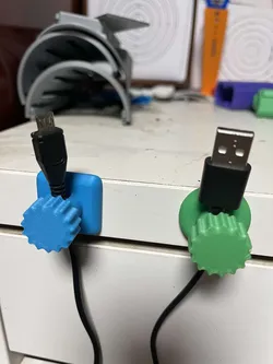 Holder, Cable clip for table, wall