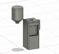 Home Appliance Accessories STL Descărcare - 1/18 DISTRIBUITOR DE APĂ / WATER DISPENSER - Vendetta3Diorama