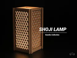 Kumiko Asanoha Lamp / 2 Versions / LED KIT 001