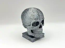 Ornate Skull Bust