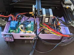 Raspberry Pi & SKR E3 Turbo back case for Ender 3