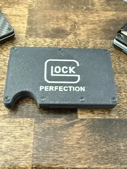Ridge Wallet Plate (Glock Theme)