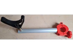 RohrKlemme D=25 mm mit Auslegeraufnahme für Alu-Rohr 20x1