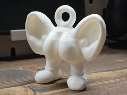 Ass with Ears - keychain, talisman, sculpture