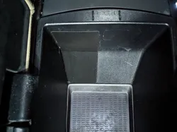 BMW X5 E70 Center Console Blind Plate