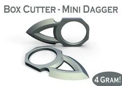 Box cutter - Mini daggers