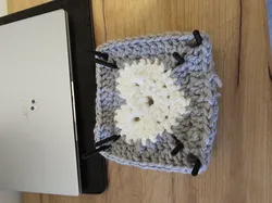 Crocheting Board with Grid Template – 3D Printed Crocheting Tool