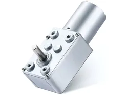 DC 12V 35RPM Turbo Worm Geared Motor High Torque Turbine Worm Gear Box Reduction Motor 6mm Shaft JSX255-370