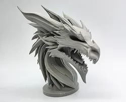 Forest Dragon Bust